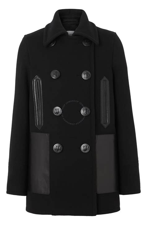 Burberry Mossley Wool Pea Coat 